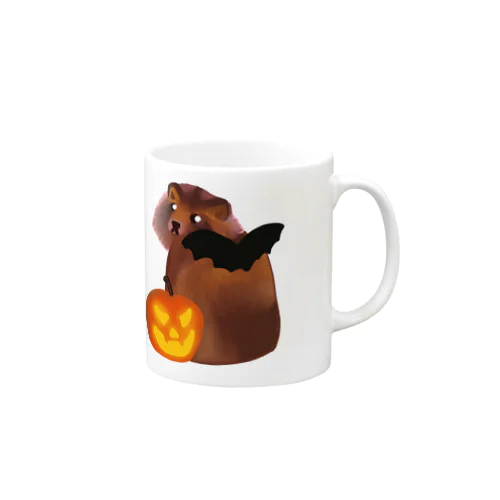 ハロウィンの狸さん 01 Mug