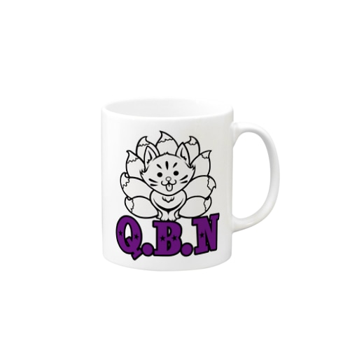 きゅうびぃぬ 【パープル】 Mug
