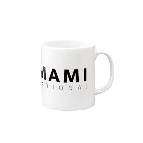 つまみ社黒ロゴ Mug