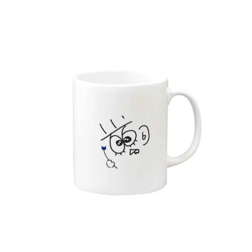 よだれちゃん-お花ばーじょん- Mug