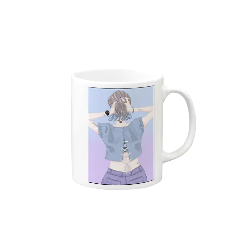 タトゥーインナー女子 Mug