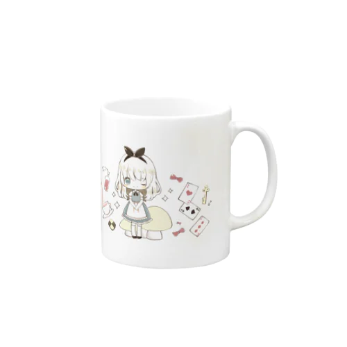 アリスモチーフ Mug