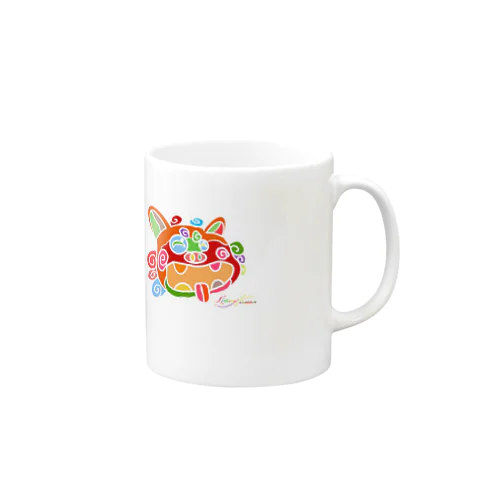 スマイルシーサー Mug