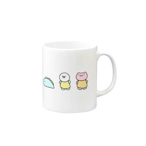 もちもちーず大集合 Mug