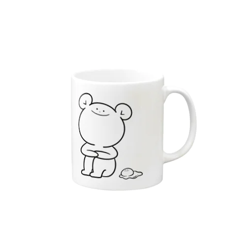 くまとたまごマグカップ Mug