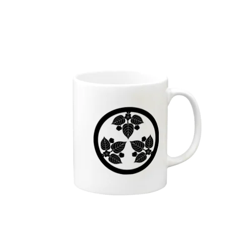 猫田家家紋 Mug