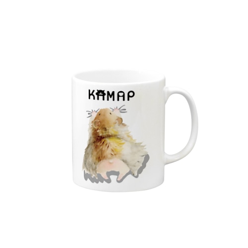 【KAMAP】ぎゅっとロングハムスター Mug