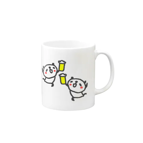 ビール子パンダ Mug