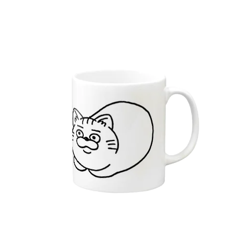 近所の猫 Mug