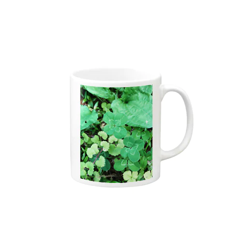 幸せを引き寄せる四つ葉のクローバー🍀 Mug