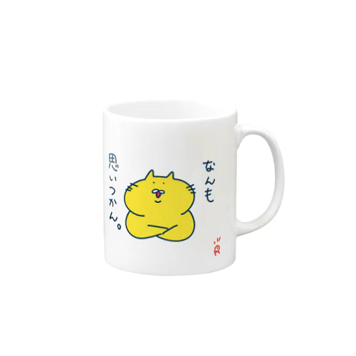 なんも思いつかんネコ Mug