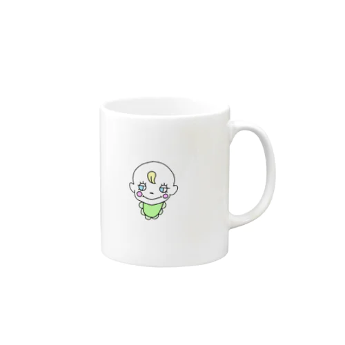 "新"新生児 Mug