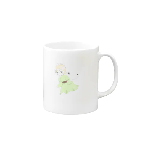 ふんわり春の悪魔ちゃん Mug