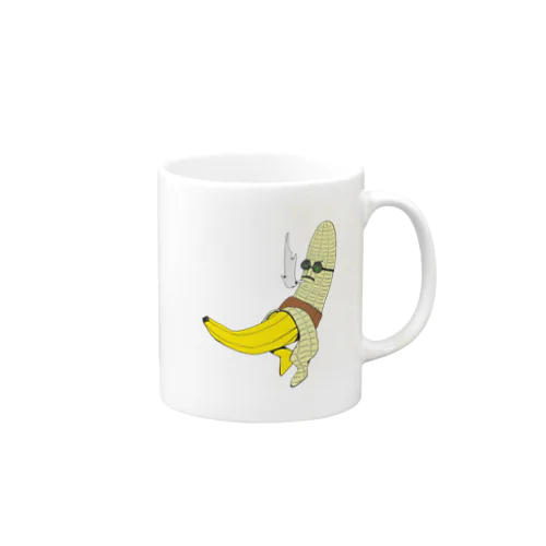 バナナおじさん(愛煙家) Mug