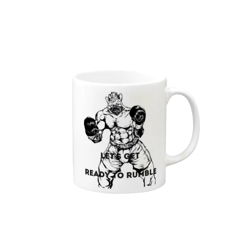 ハイエナボクサーのロイ君 Mug