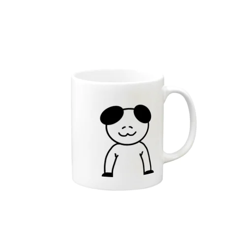 立ったイヌ Mug