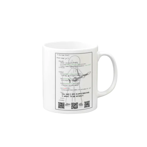 HTML Sana KUROMOJI Mug