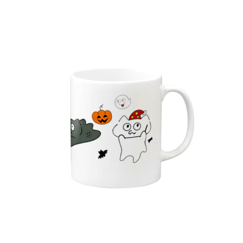 じゅるねこハロウィンマーチ Mug