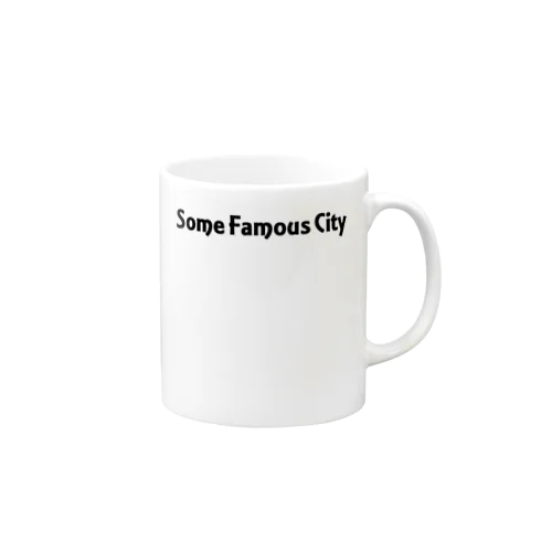 Some Famous City マグカップ