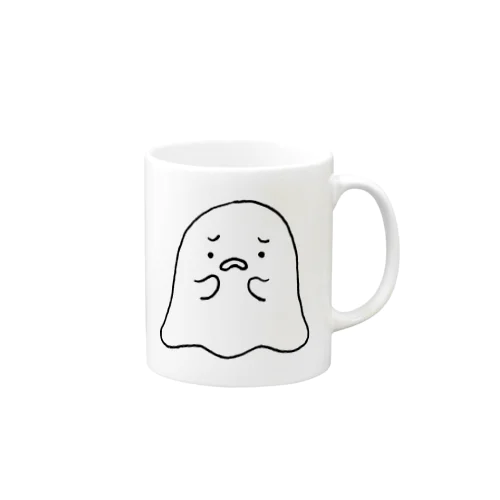 怖がりなおばけ Mug