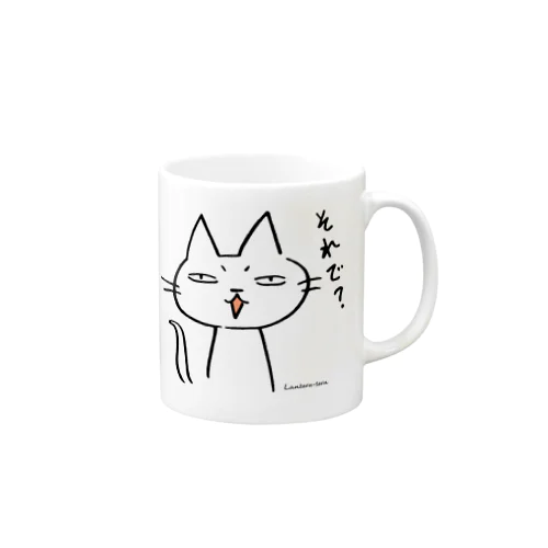 悪ネコ Mug