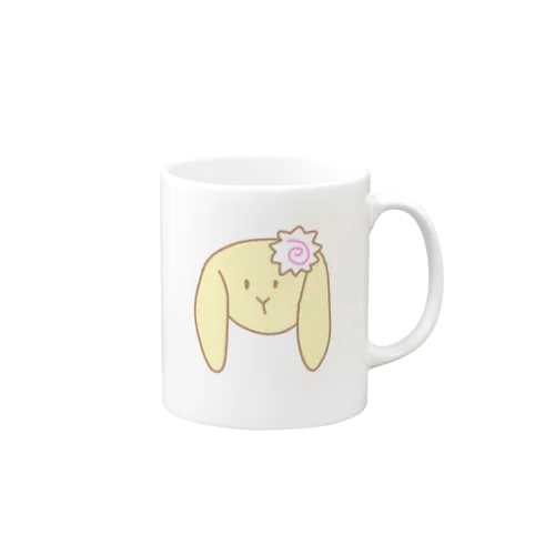 なるとのたれ耳うさちゃん Mug