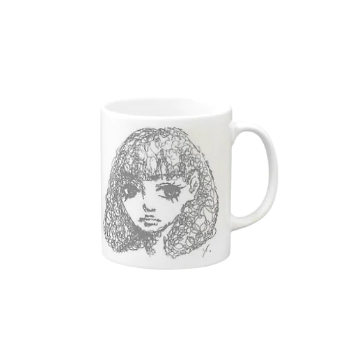 女の子 Mug