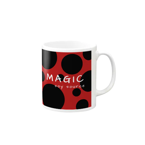 Magic soy source マグカップ