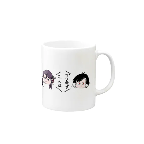 桂花と朱はプリ●ュア Mug