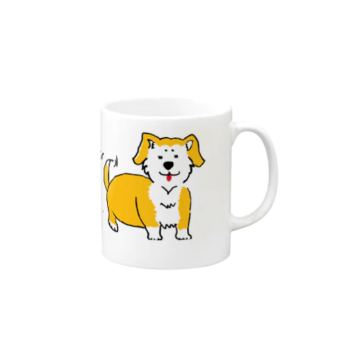 ぽちゃまる犬 Mug