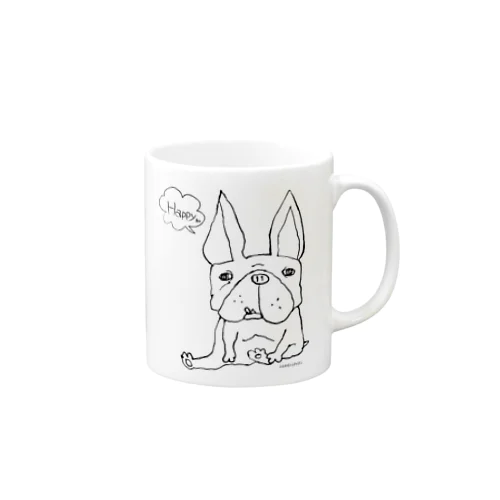 ハルモモフレブル Mug