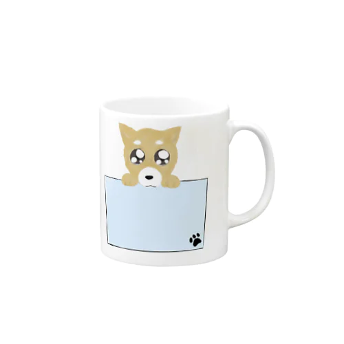 ポケットわんこ Mug