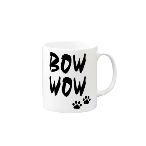 BOWWOW【ブラック】 Mug