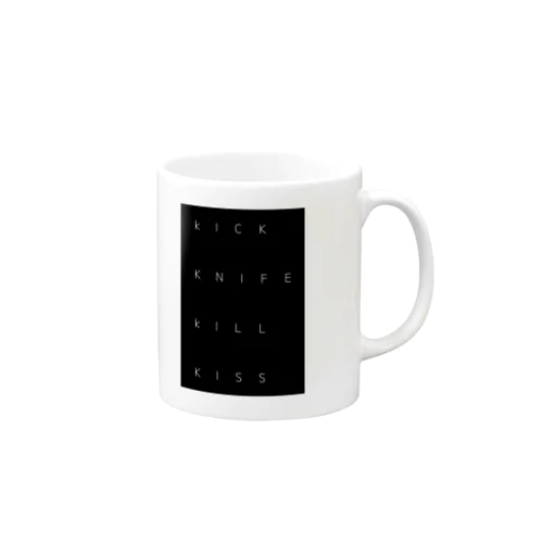 英字デザイン Mug