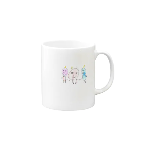 鬼の子トリオ Mug