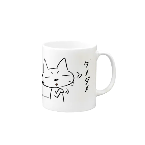 悪ネコ Mug