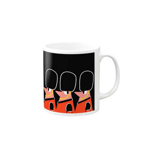 3人の兵隊 Mug