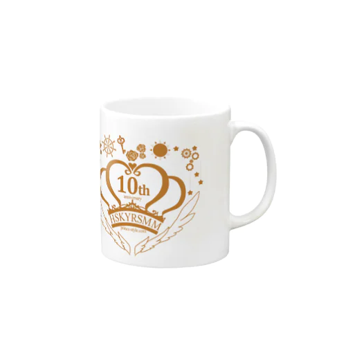 王育10周年ロゴ Mug