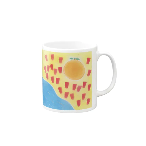 田舎の子供グッズ。 Mug