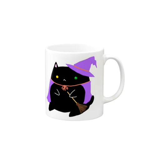 魔女くろねこ Mug