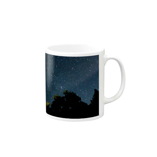 山奥の夜空 Mug