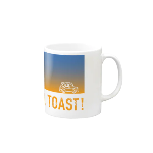 asayakedesigntoast マグカップ