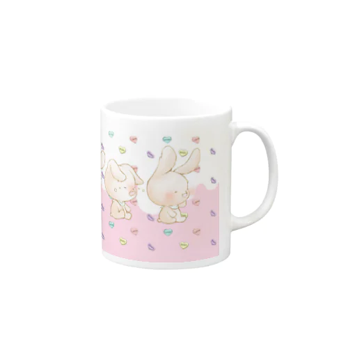 すくすくうさちゃん Mug