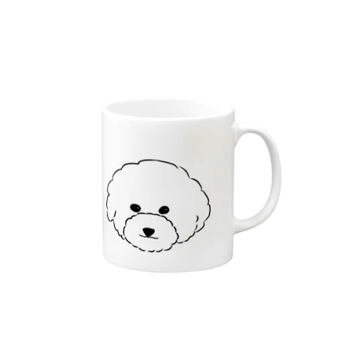 わたあめ犬ビションさん Mug