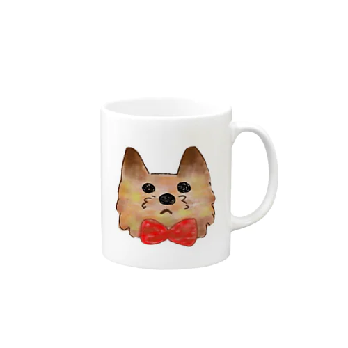 ヨーキーこまめ　ごくごく Mug