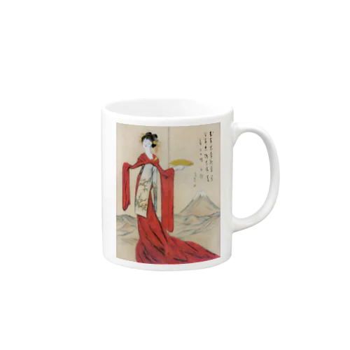 竹久夢二《立田姫》 Mug