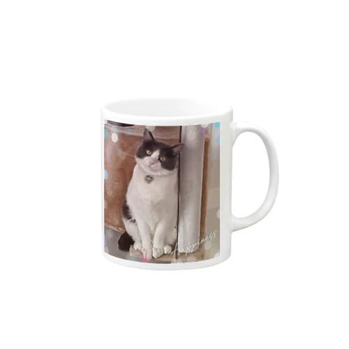 福猫グレちゃん Mug