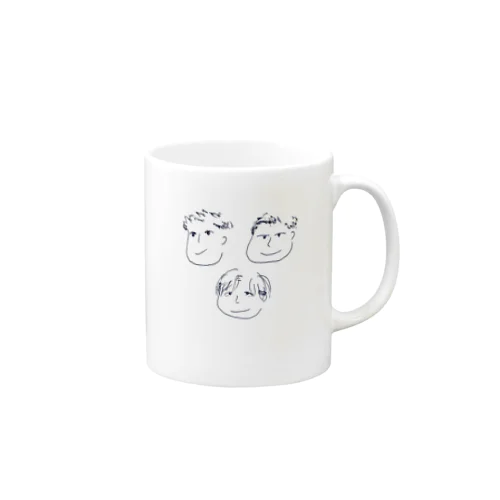 貴方と貴方と私 Mug