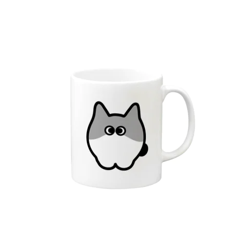 寄り目の猫 Mug