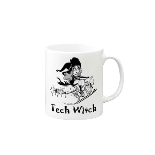 “Tech Witch” マグカップ